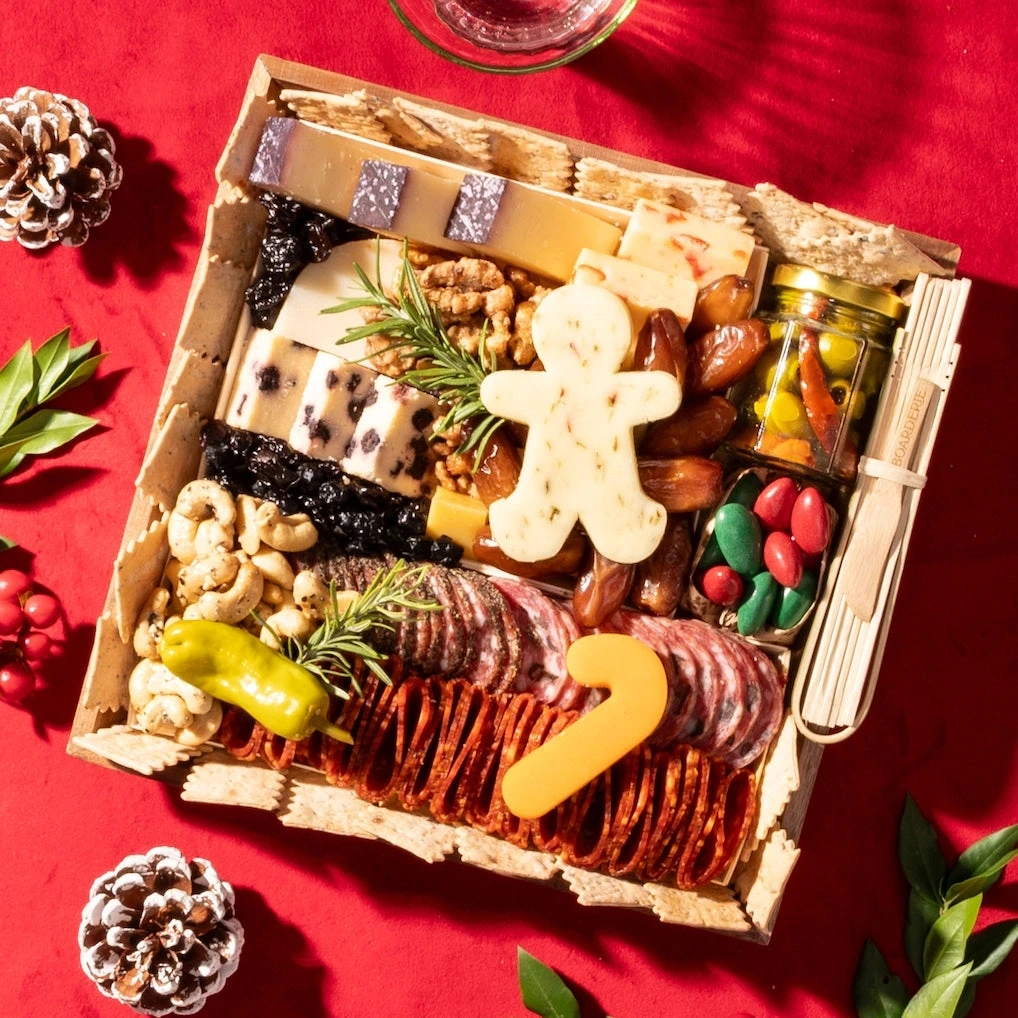 Tabla de Quesos y Embutidos «Felices Fiestas»