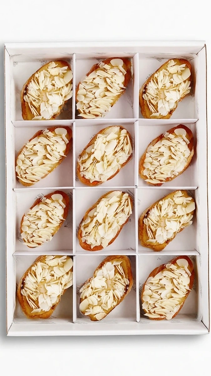 Bruschetta de paté de pollo y almendra