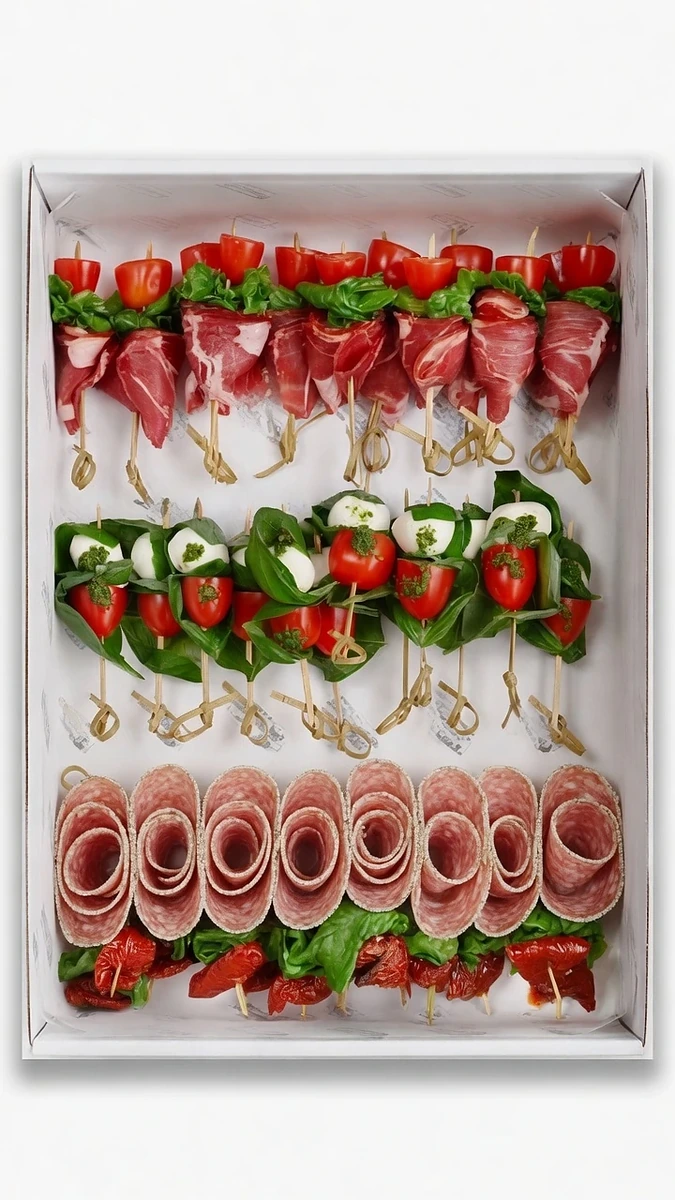 Surtido de canapés nº 3 — embutido ibérico
