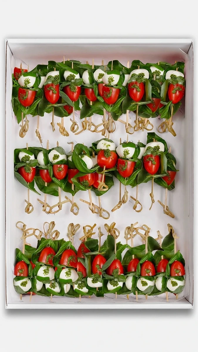 Canapés caprese