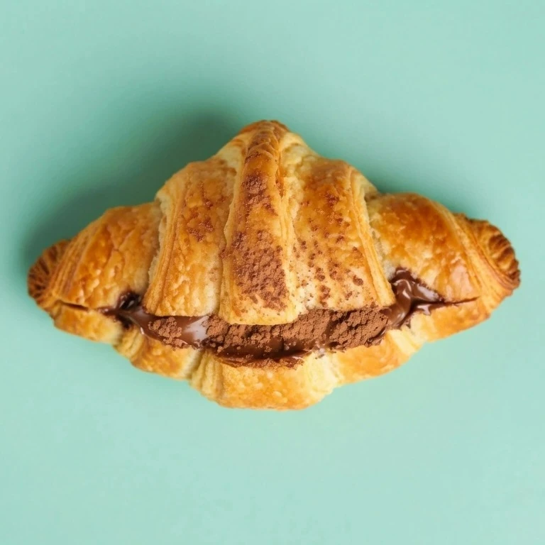 Mini cruasán de Nutella