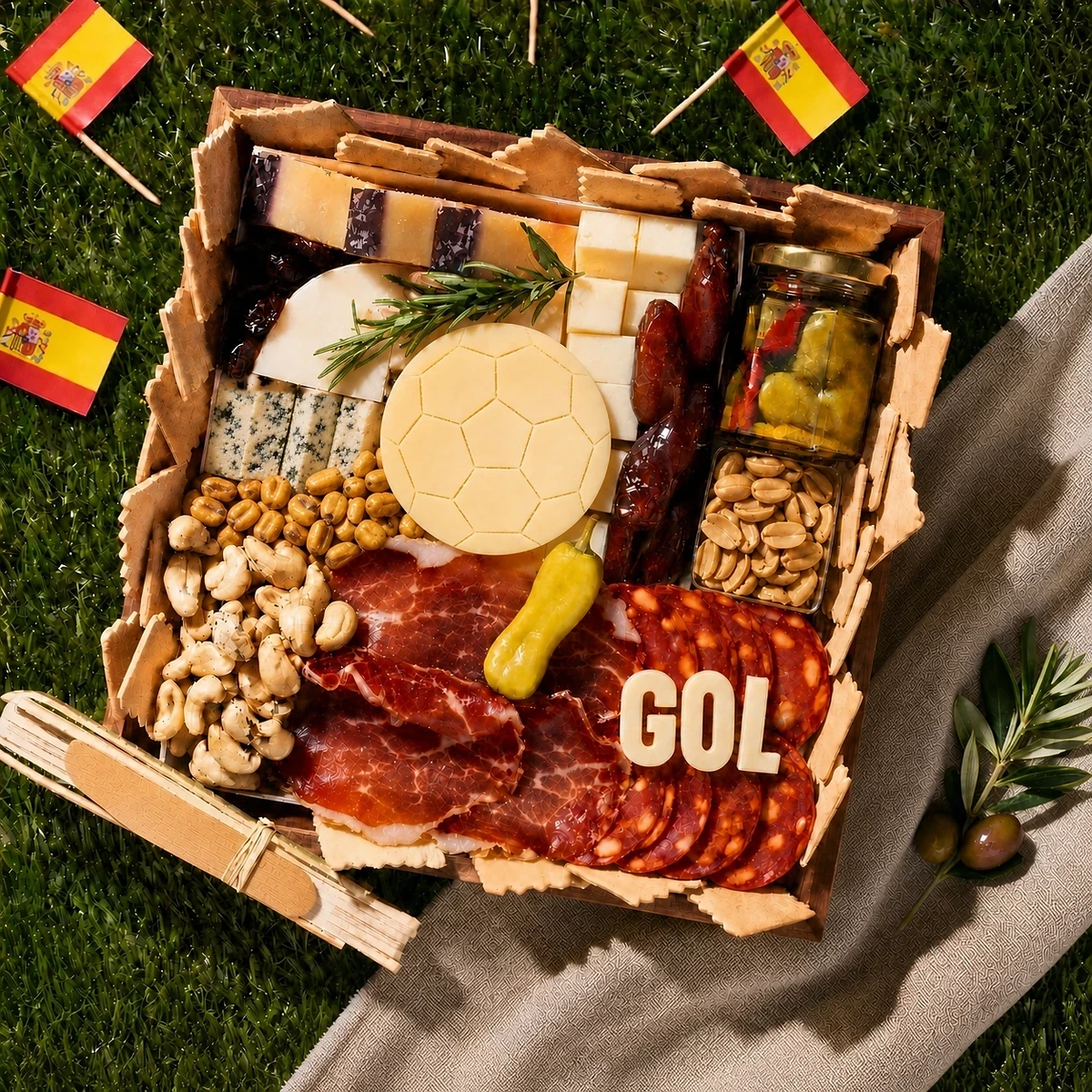 Tabla de fútbol para ver el partido