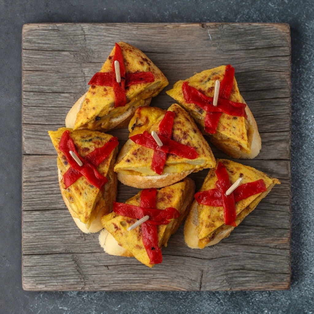 Pinchos de tortilla de patata