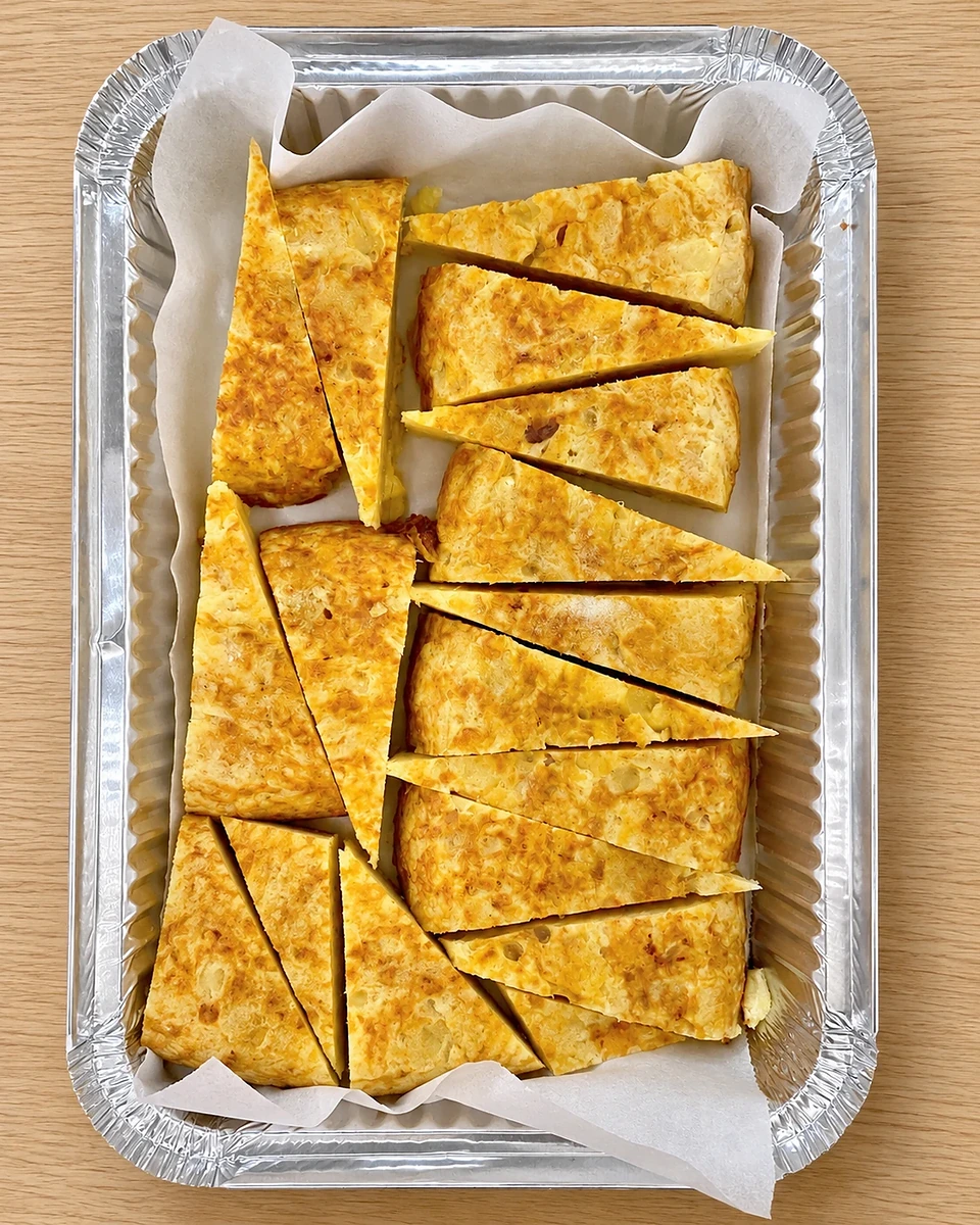 Tortilla de patata — para compartir