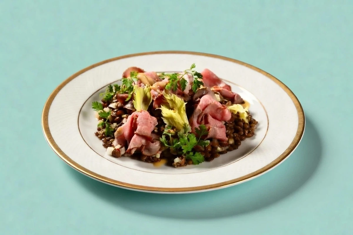 Ensalada de ternera y brócoli