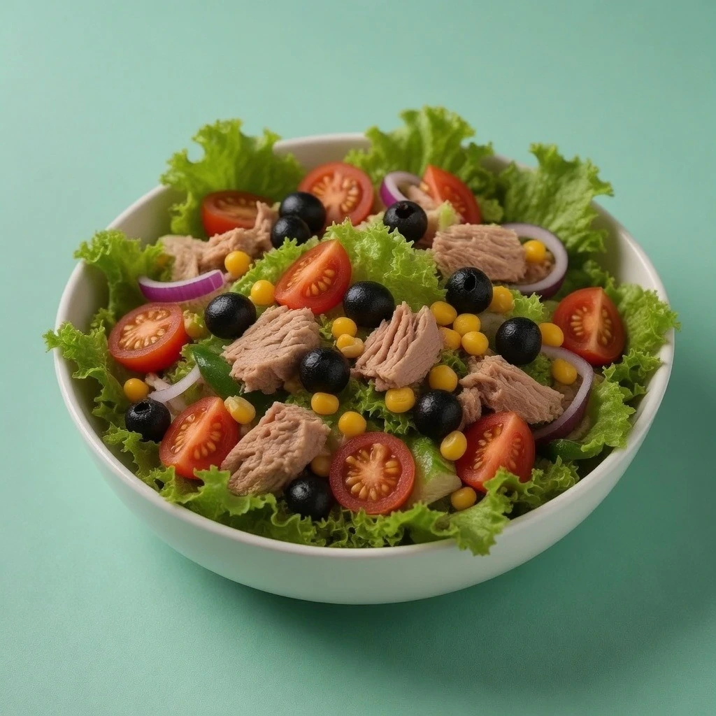 Ensalada mixta de atún