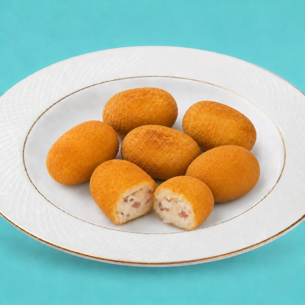 Croquetas caseras de jamón