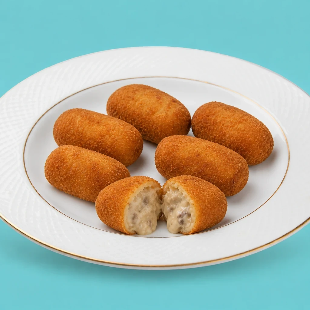 Croquetas de boletus y trufa