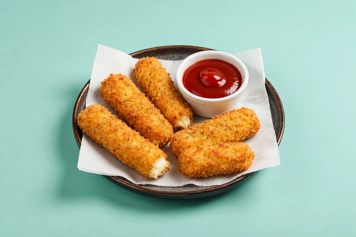 Fingers de mozzarella