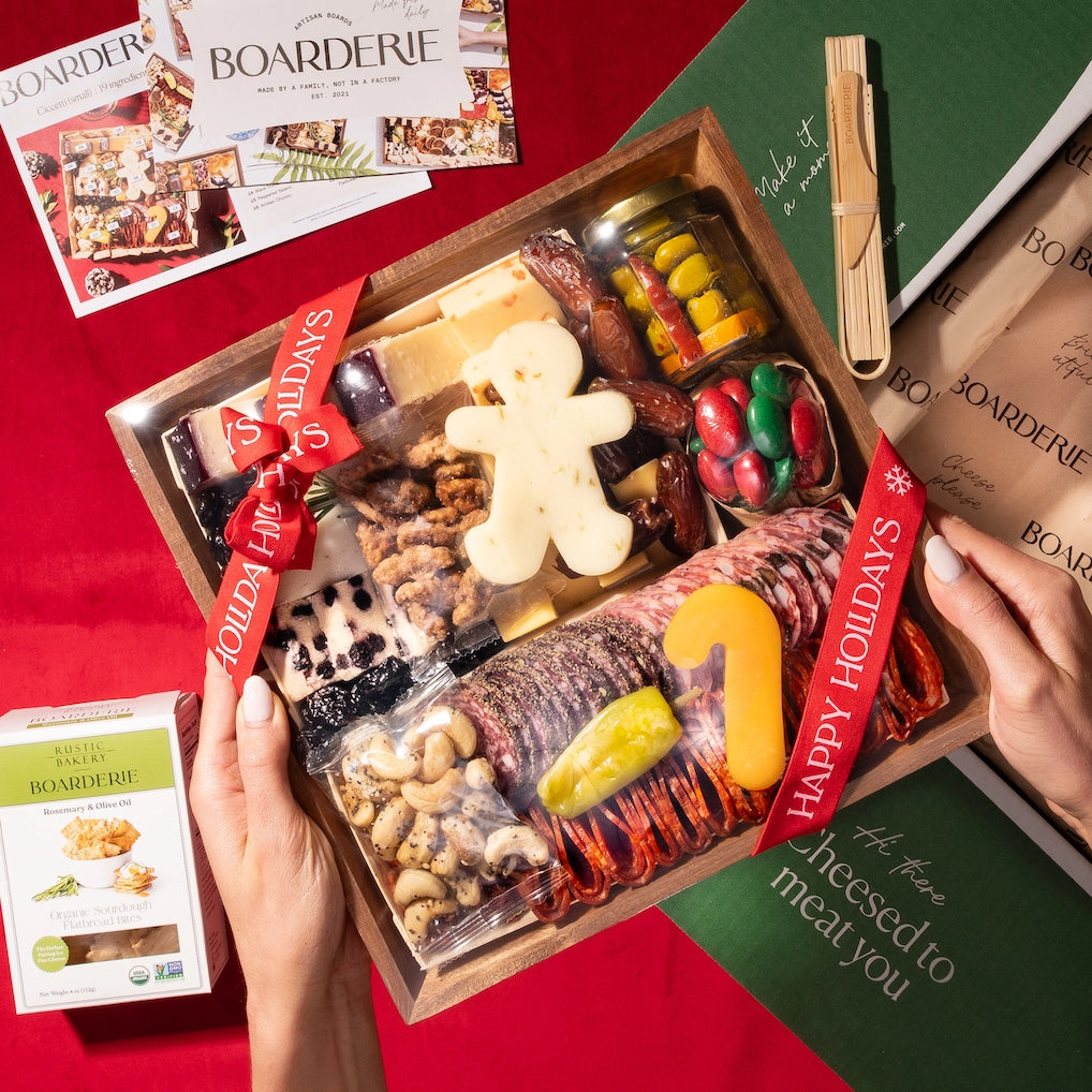 Tabla de Quesos y Embutidos «Felices Fiestas»