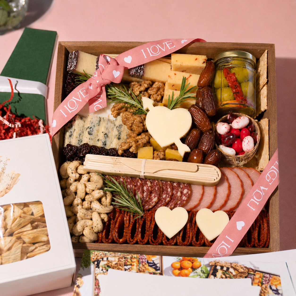 Tabla de Quesos y Embutidos «San Valentín»