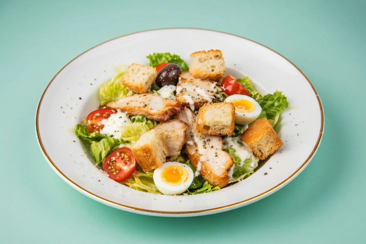 Ensalada César con pollo