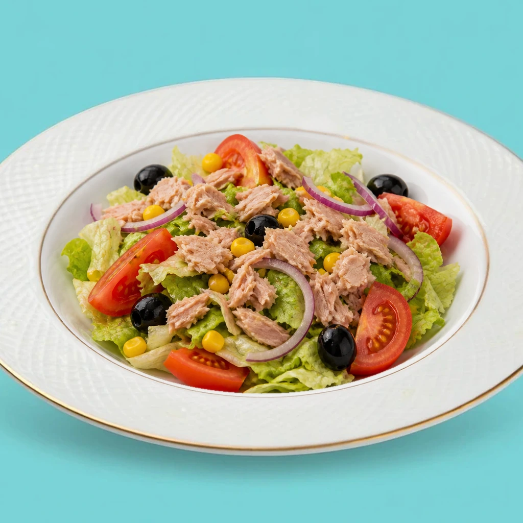 Ensalada mixta de atún