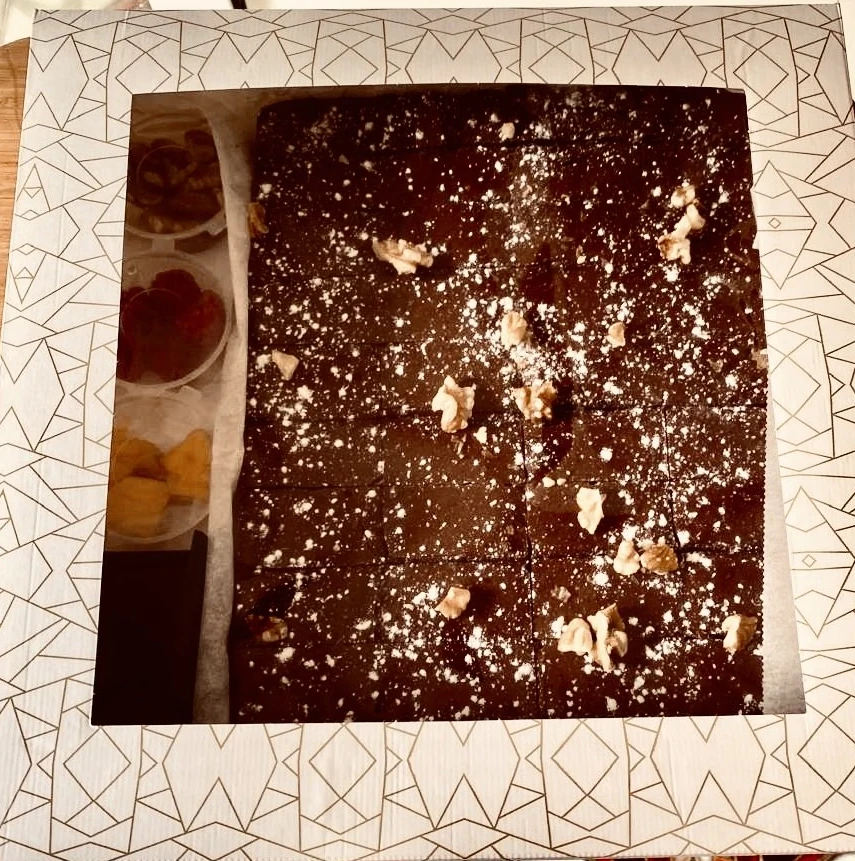 Bocaditos de brownie — 40 uds
