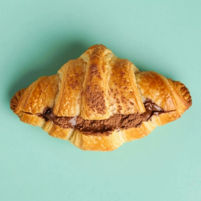 Mini cruasán de Nutella
