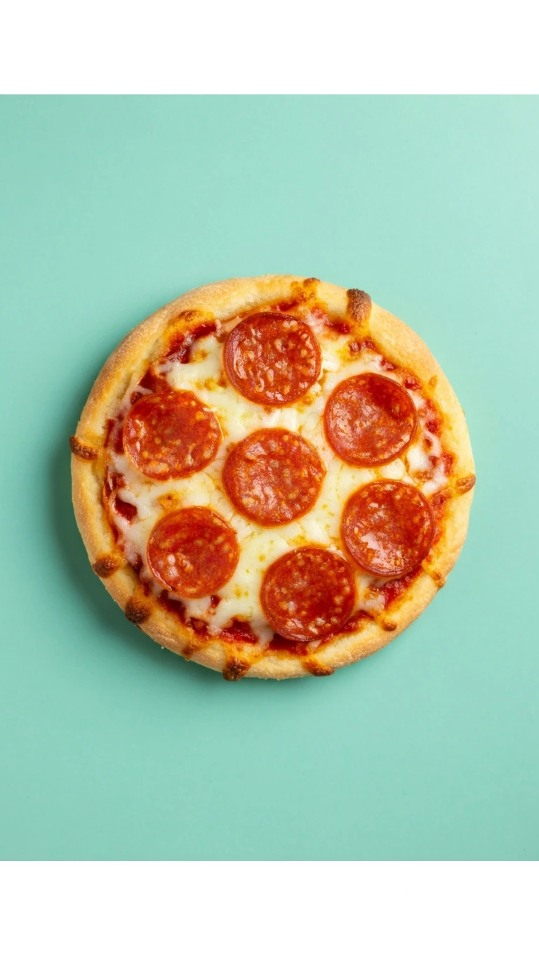 Mini pizza de pepperoni