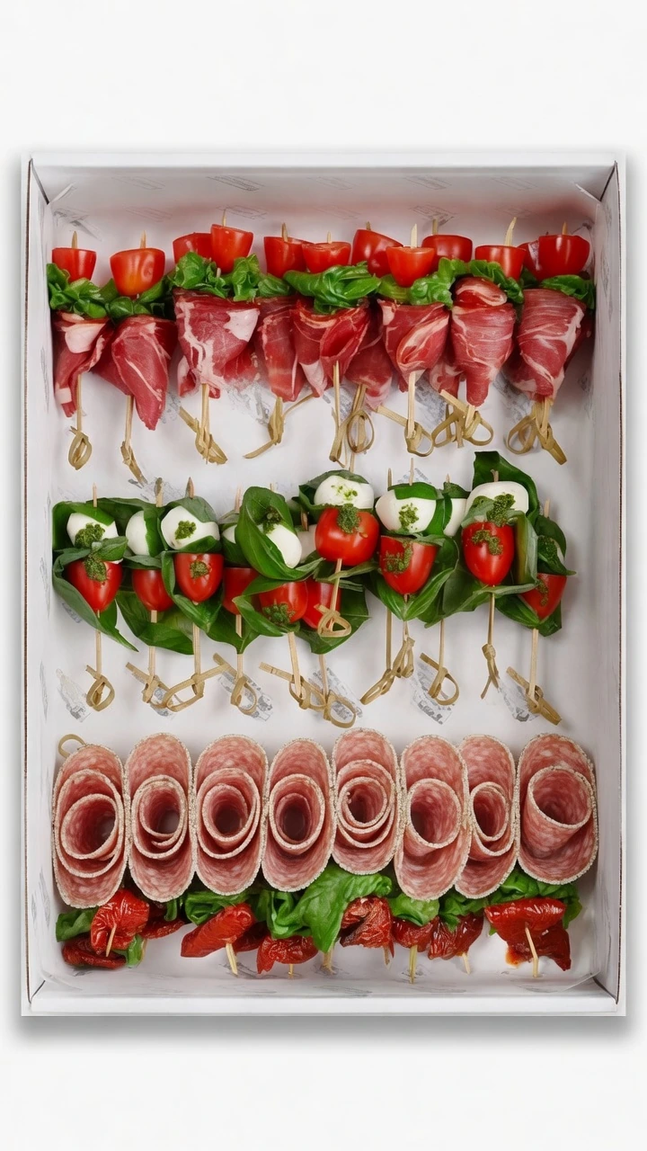 Surtido de canapés nº 3 — embutido ibérico