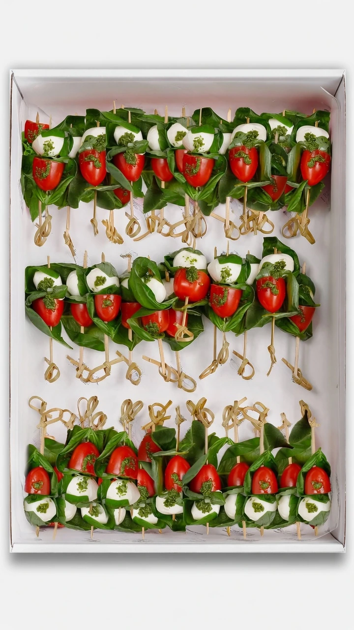 Canapés caprese