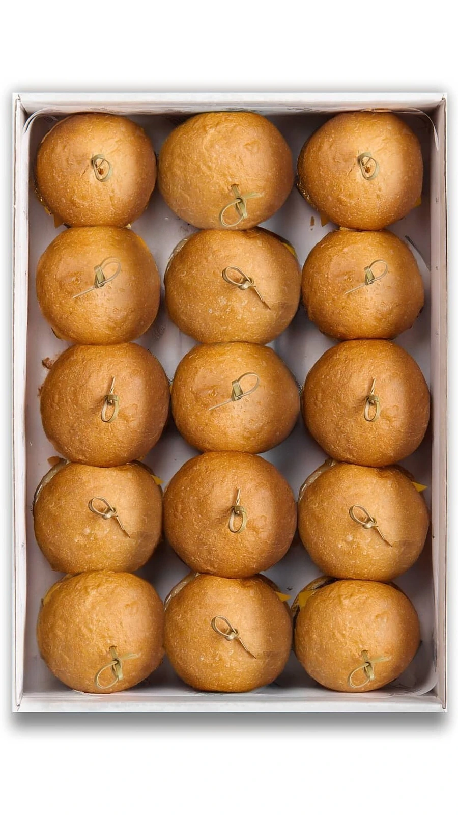 Mini hamburguesas de ternera marmoleada