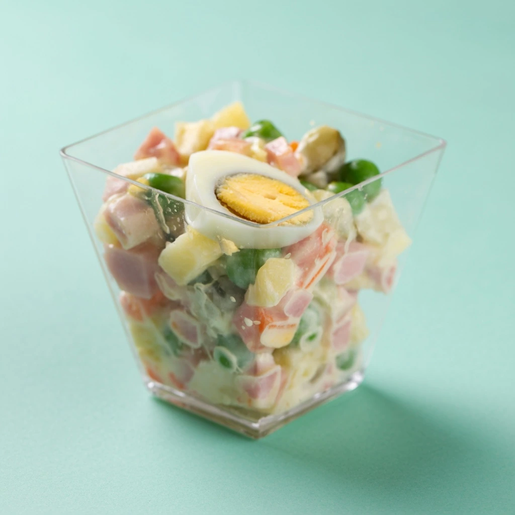 Vasito de ensaladilla rusa