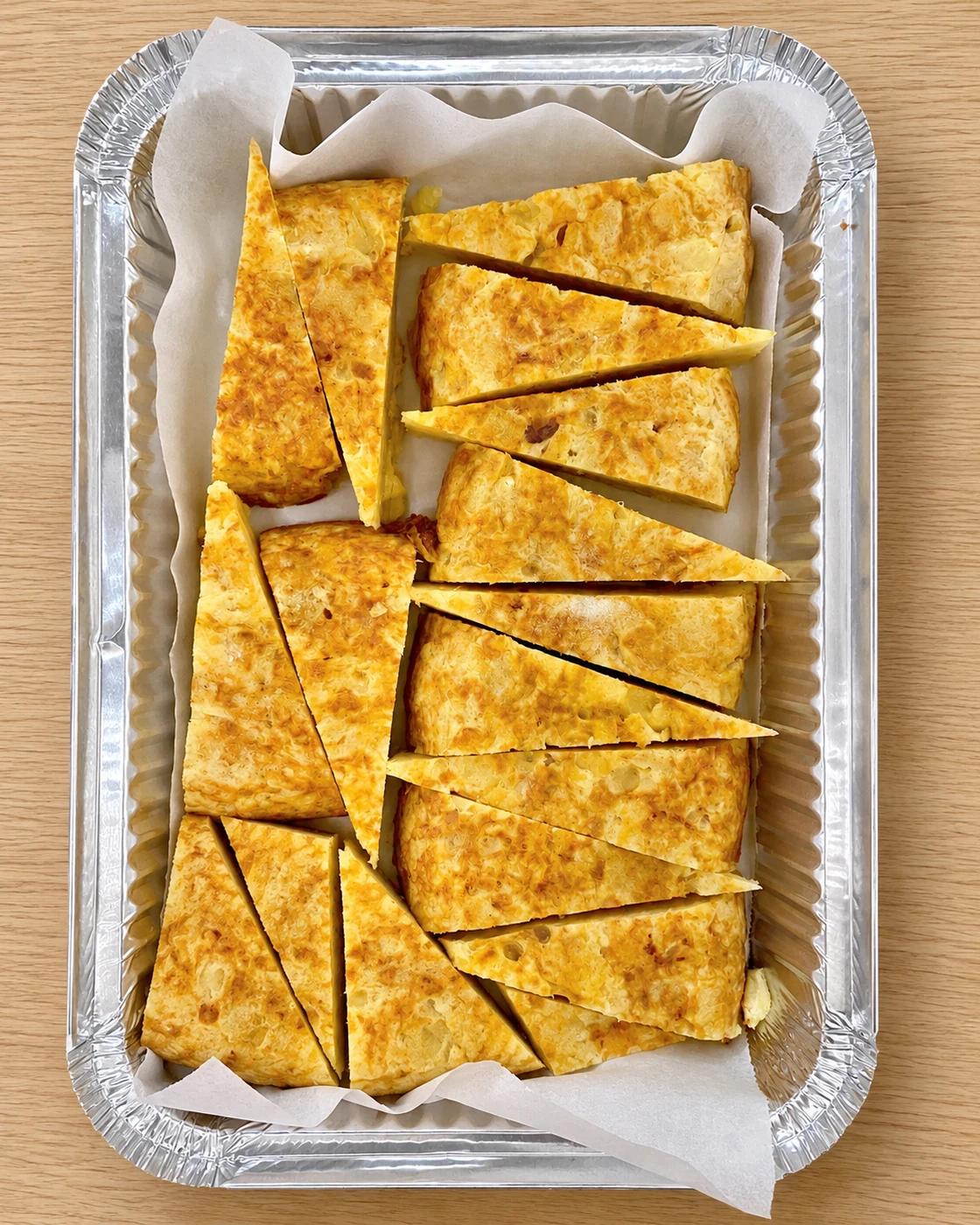 Tortilla de patata — para compartir