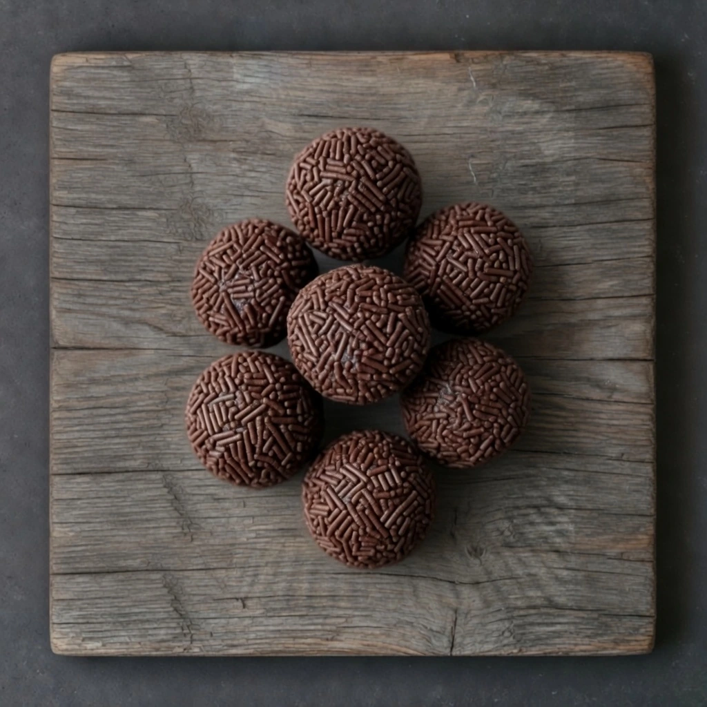 Trufas heladas de chocolate