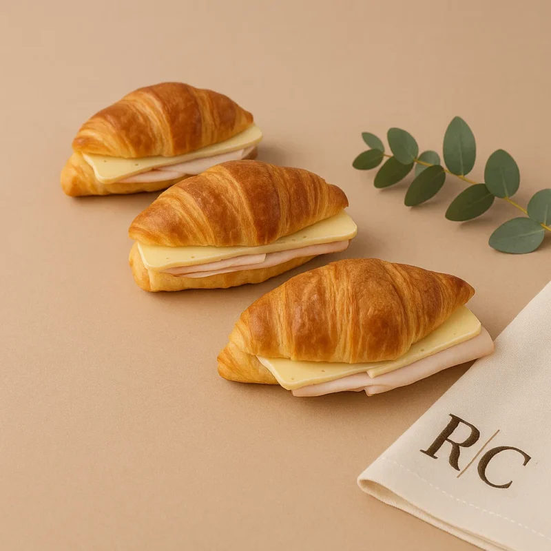 Mini Croissant Pavo y Brie   — pieza (mínimo 4 uds)