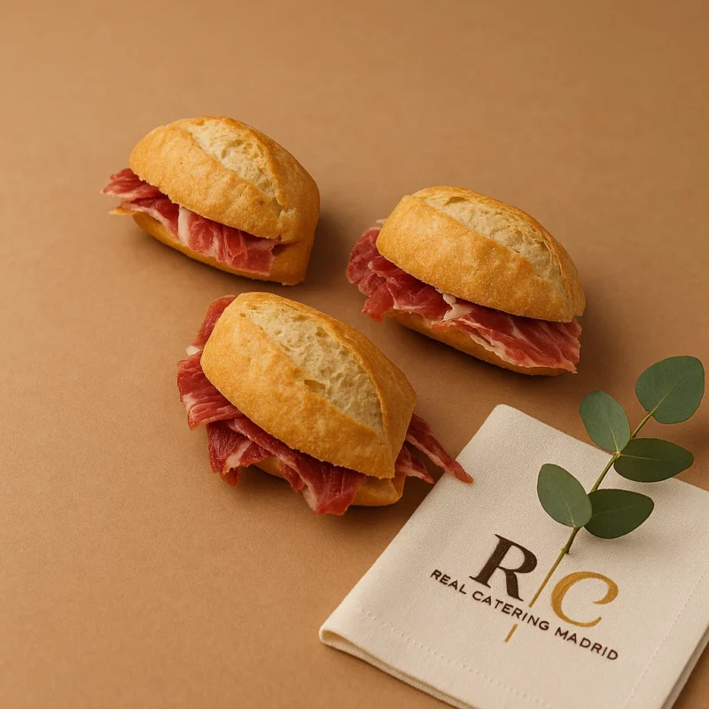 Mini Chapatera de Jamón Ibérico — pieza (mínimo 4 uds)