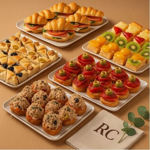 Pack Aperitivo Deluxe Madrid (10 pers.) — ≈114 piezas (frías + calientes)